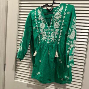 3/4 SLEEVE PRAIRIE BLOUSE